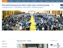 Tablet Screenshot of herzjesugym.com